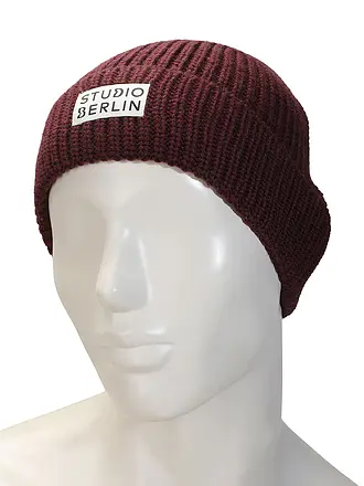 STUDIO BERLIN | Bonnet - Tuque | dunkelrot